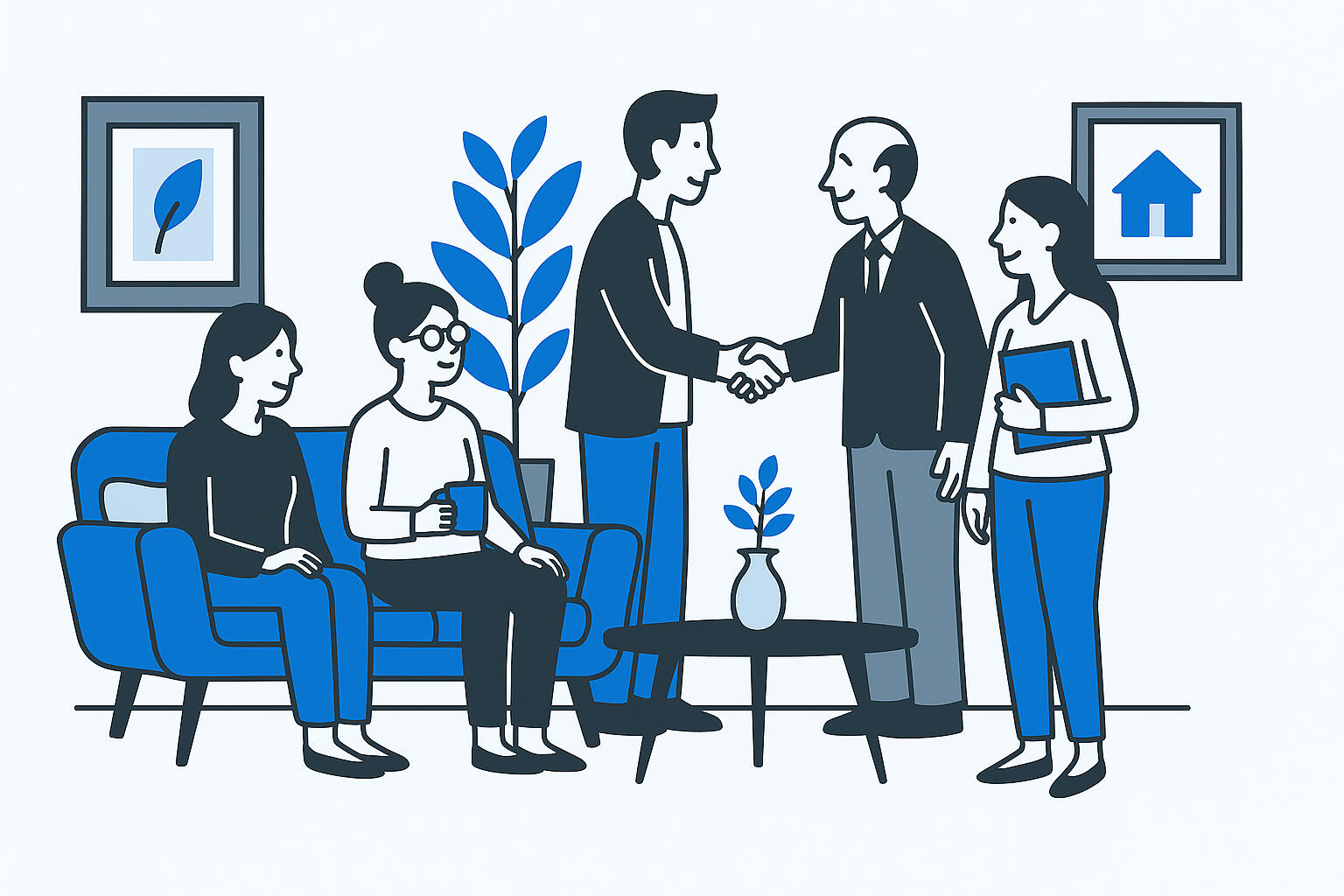Everything starts with a real conversation. What matters to you, what lies ahead, what you need - that’s the foundation.